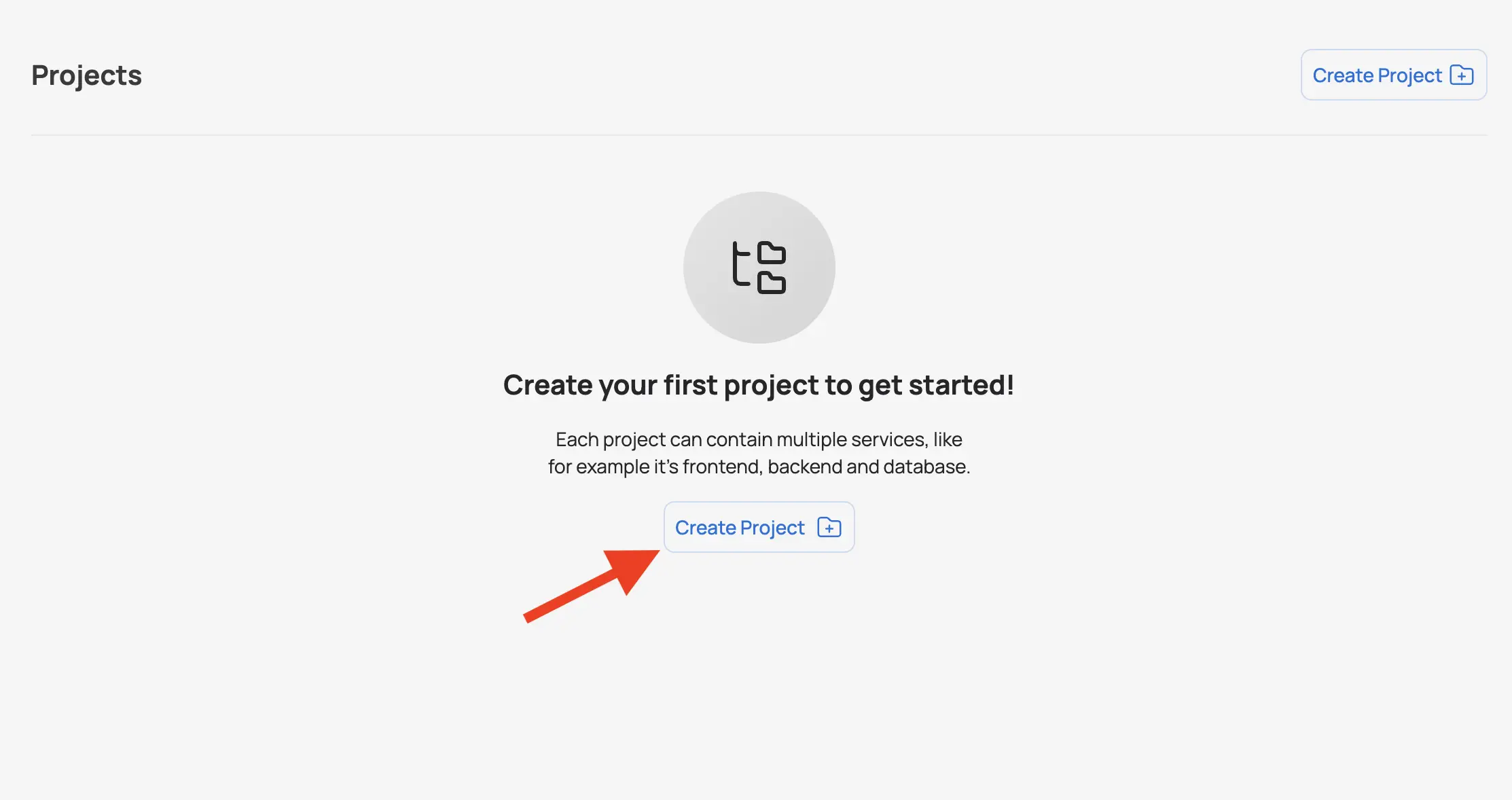 Projects Page